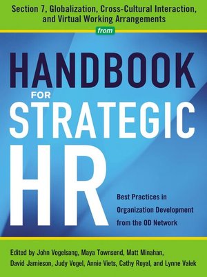 cover image of Handbook for Strategic HR--Section 7